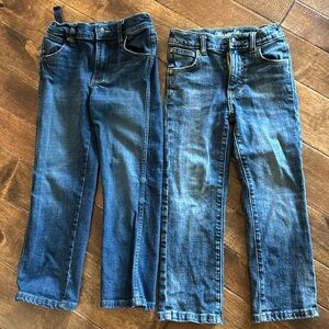 2 pairs of Boys Wrangler Jeans